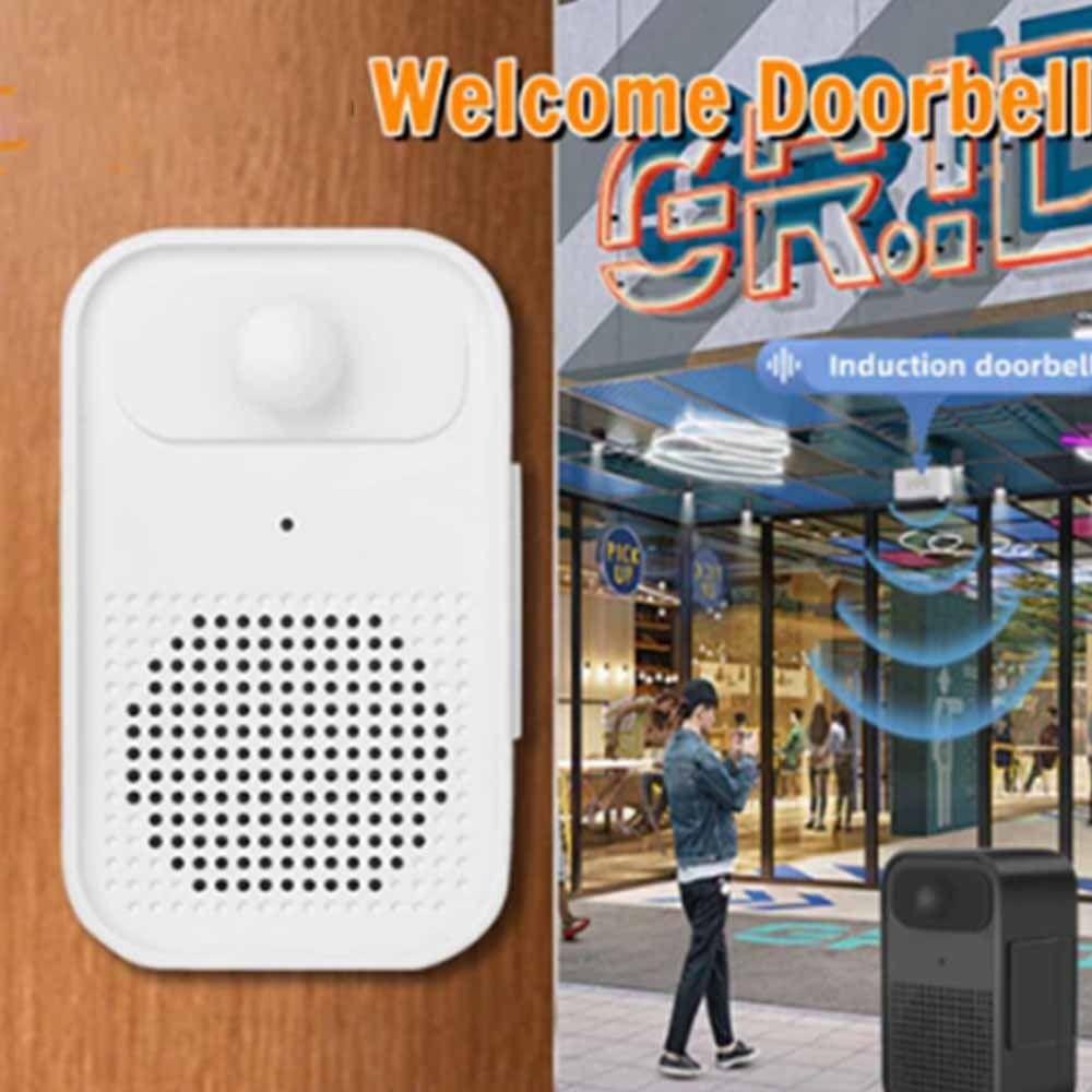 PIR Motion Detector Welcome Doorbell Infrared Sensor Door Bell Chime Home Security
