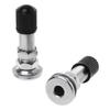 2 Pcs Lengthened Bicycles Wheel Tire Valves Zinc Alloy Mountain Bike Tyre Valves Road Bike Accessories Easy To Use