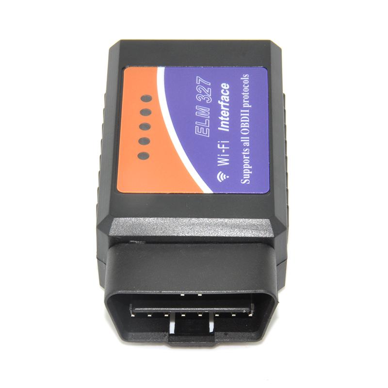 Wireless ELM327 WiFi OBD 2 For Android 4.2 Car DVD WiFi ELM327 OBD II Scanner Free Shipping WF