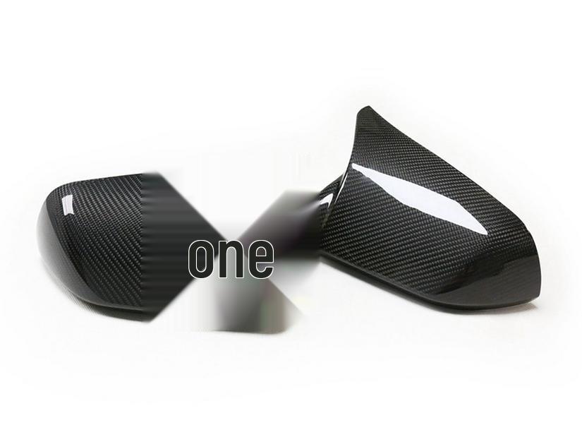 Ford Mustang US/China/Europe Spec Dry Carbon Fiber Rearview Mirror Horn Cover
