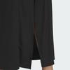 adidas Короткое платье с логотипом, ощущение прохлады, быстросохнущее, с ребристым круглым вырезом, повседневное спортивное женское, черное, JD5278