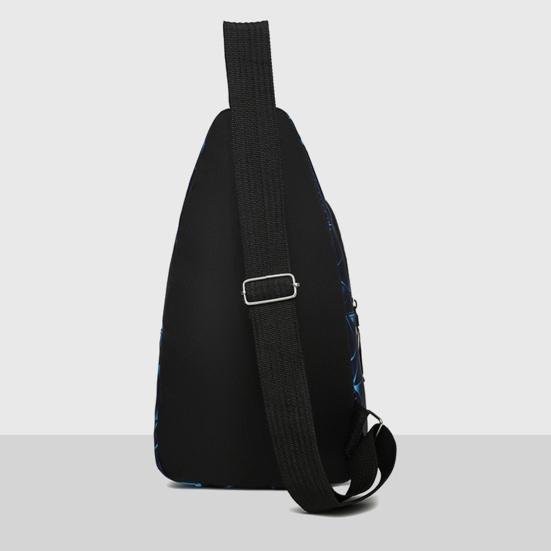 Мужская сумка на одно плечо с геометрическим принтом, водонепроницаемый подарок