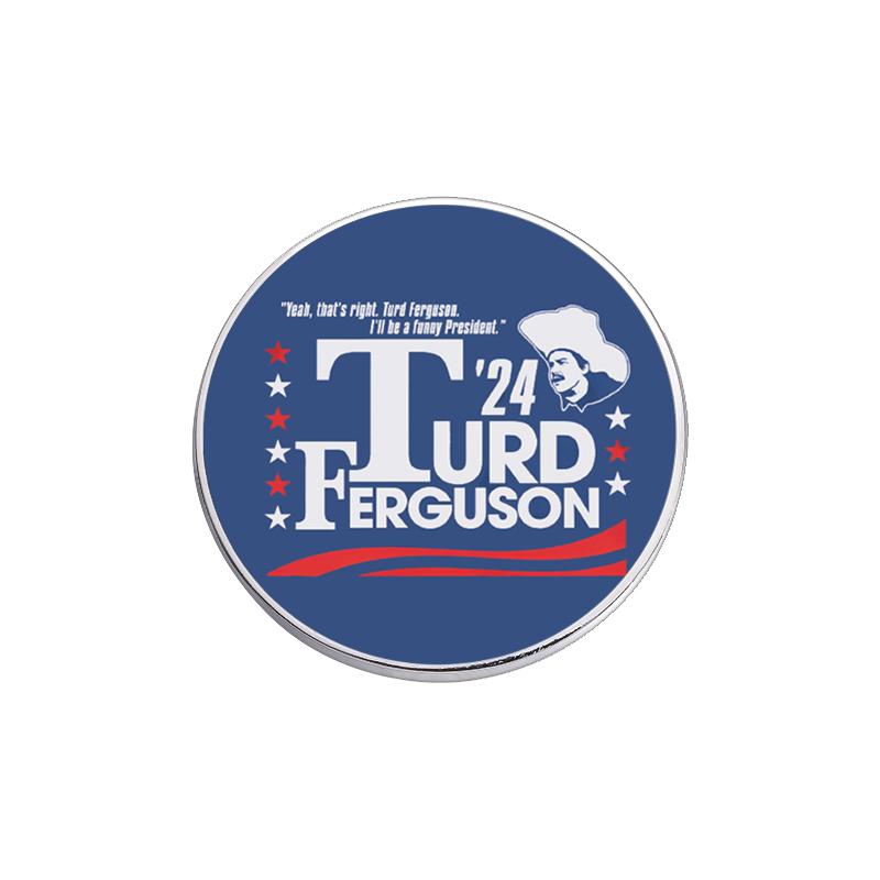 Punk UV Printing Design Pins I Love Horror Movies Brooches Clothes Lapel Badge Backpack Halloween Jewelry Gift For Friends