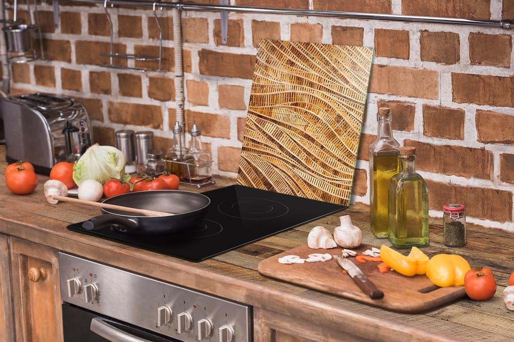 GLASS CUTTING BOARD 45x52 Abstract