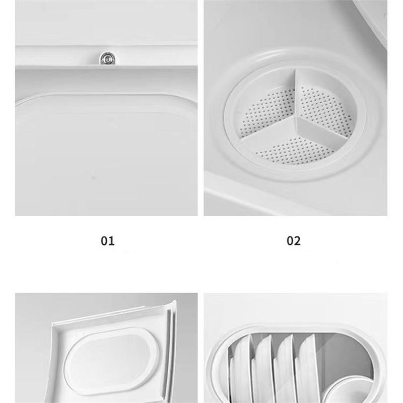 Бытовая полностью автоматическая интеллектуальная посудомоечная машина, не требующая установки, дезинфекция и сушка