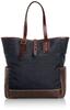 Tote Bag Beattex Genuine Leather Included Made In Toyooka Hyogo the Holy Land of Dark Navy [Kiwada] [Kiwada] City, Prefecture, Bags,
