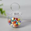 12pcs/set Transparent Plastic Wedding Candy Box Cute Pacifier Shape Storage Box Baby Shower Birthday Party Gift Packaging Box