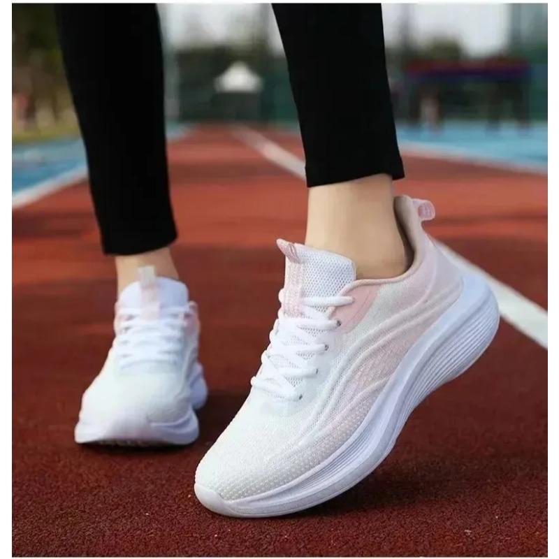 Бег для отдыха, противоскользящая походная обувь, сетчатая дышащая спортивная обувь для женщин, спортивная обувь для пар