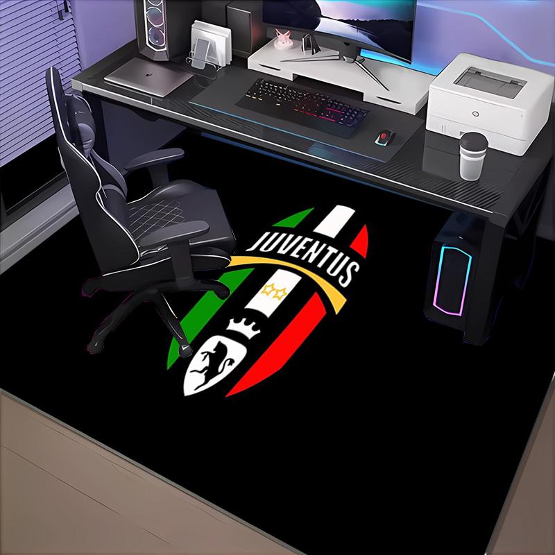 1PC Italian Football Crest Rug Game Carpet, Floor Mat for Bedroom Living Room Entryway Rug, Home Decor Idea Gift for Christmas birthday