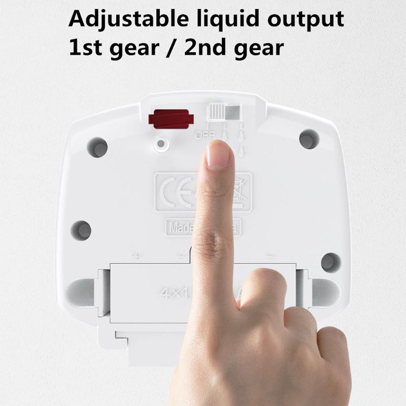 500 мл бесконтактный электрический автоматический дозатор мыла на батарейках с регулируемым управлением дозирования мыла