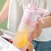 700ml Gradient Sport Water Bottle for Girls Travel Outdoor Use Fitness Water Cup Roomy Spray Bottle BPA Free Drinkware