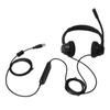 USB Telephone Headset Noise Cancelling Volume Adjustment Mute Binaural Customer Service Headphone