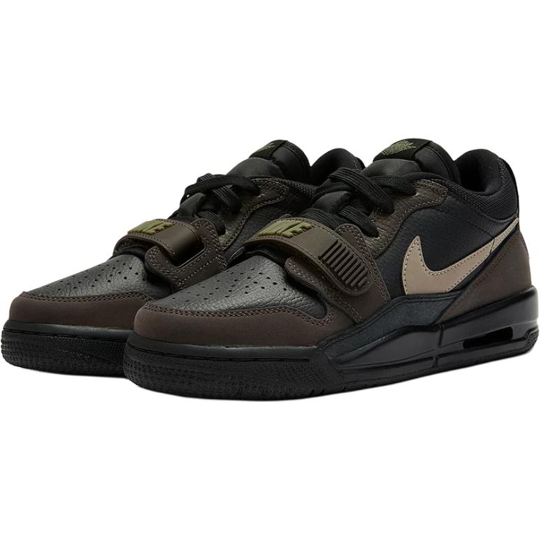 Air Jordan Legacy 312 Low GS Черные Хаки Барочный Коричневый Детские Кроссовки Хаки-Барочный-Коричневый CD9054-003
