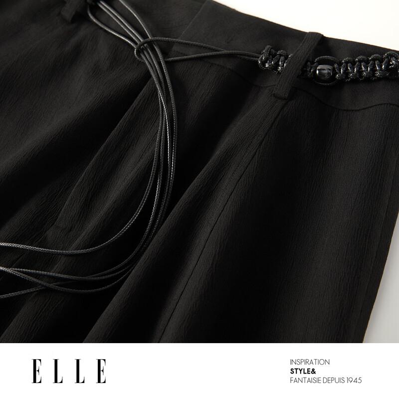 ELLE Женские свободные повседневные брюки с широкими штанинами