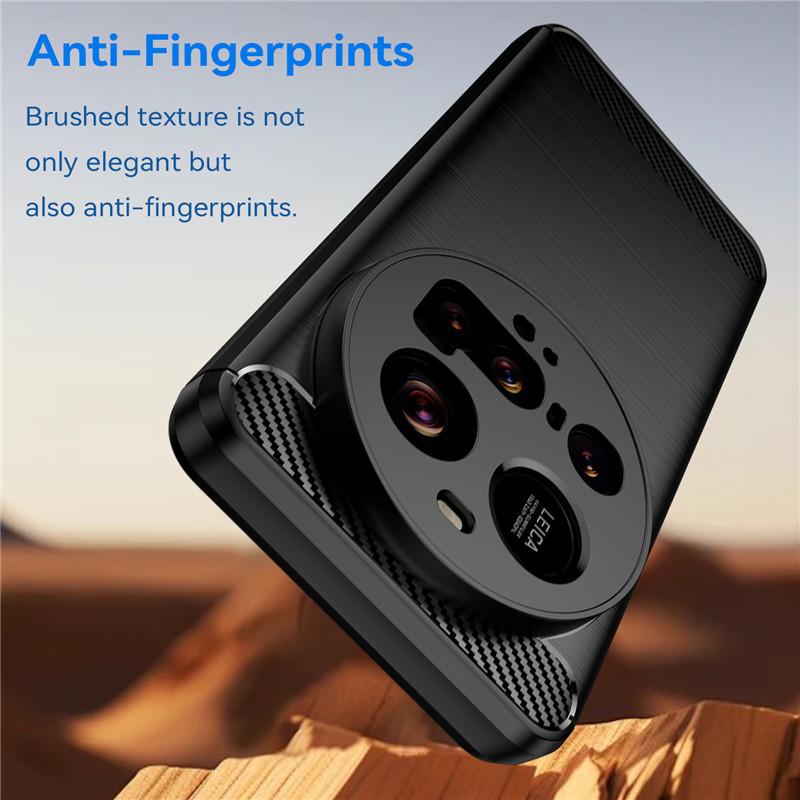 Для Xiaomi 15 Ultra Чехол для Xiaomi 14T 13T 12 13 14 15 Ultra 5G Чехол из углеродного волокна Противоударный силиконовый бампер для Xiaomi 15