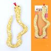 Игрушки для кошек Саморазвлечение для снятия скуки Кошачья мята Змея Расходует физическую силу для чистки зубов, Устойчивая к укусам дразнилка для котят, Кошачья палочка, Игрушка для питомца