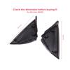 BSP1131 Side View Mirror Triangle Fender Corner Trim Cover Set for Renault Megane MK4 2016-On 638752672R 638744983R