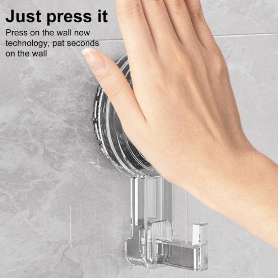 2/4/6 шт. крючков на присосках прочные несущие легко устанавливаемые прозрачные вешалки на присосках водонепроницаемые вакуумные вешалки на присосках