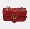 [Pre-Owned] Gucci GG Marmont Matelassé Mini Bag 'Red' - Very Good #1HDZEF8