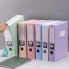 Multifunctional Document Storage Box Large Capacity Desktop Storage Box Dustproof Document Case