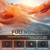 Мини-проектор Проектор Нативный 1080P 5G Wi-Fi - 16:9 Bluetooth Full HD Домашний кинотеатр