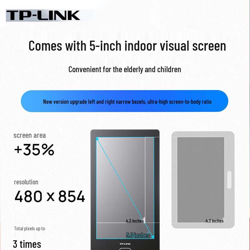 Tp-Link Умный видеодомофон DB635A (Китайская версия)