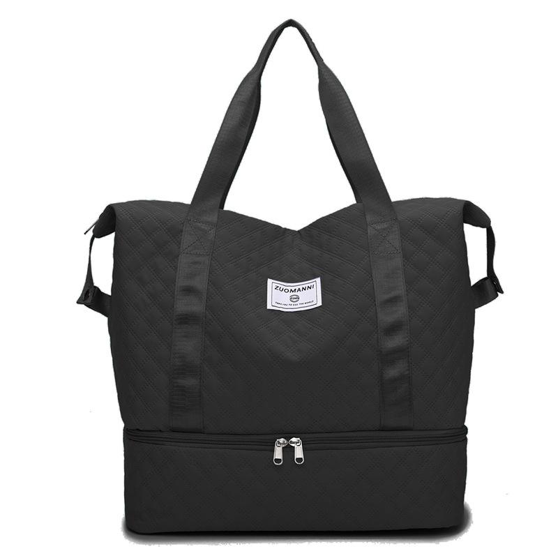 Women Travel Bag Fitness Rhomboid Storage Bag Travel Boarding Bag Men Lightweight Shoulder Luggage Bag