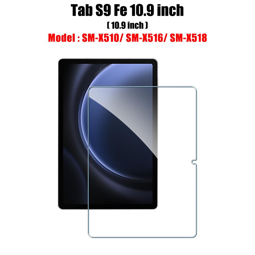 9H Tempered Glass Full Screen Protector For Samsung Galaxy Tab A8 A9 Plus S6 Lite S7 S8 S9 FE 10.4 10.5 10.9 11 12.4 Inches Film