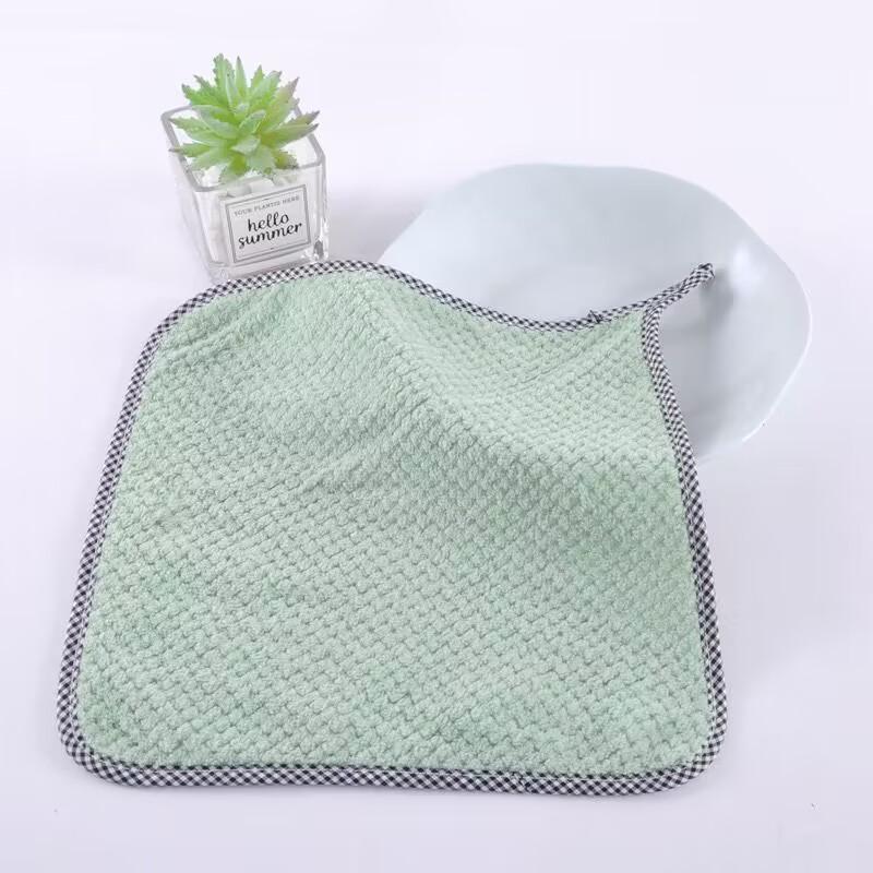 4 шт. Мягкие кухонные полотенца из микрофибры, впитывающие салфетки для мытья посуды, антижировые тряпки, антипригарные масляные полотенца для уборки дома