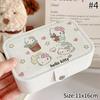 Шкатулка для украшений Hello Kitty Серьги Ожерелья Кольца Шкатулка для хранения украшений Большая вместимость Дорожная портативная сумка Подарок на вечеринку Косметичка