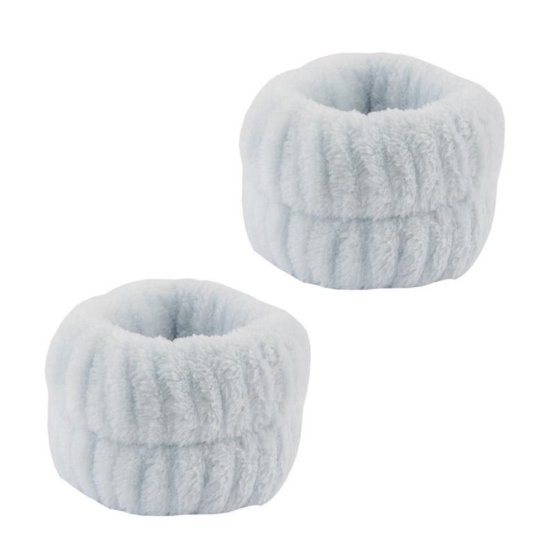 3-piece Sweat-absorbing Wristband Set for Women, Face Wash Headband, Headband and Hair Accessories