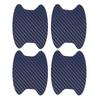 4pcs Carbon Fiber Car Door Handle Protective Stickers - A Style