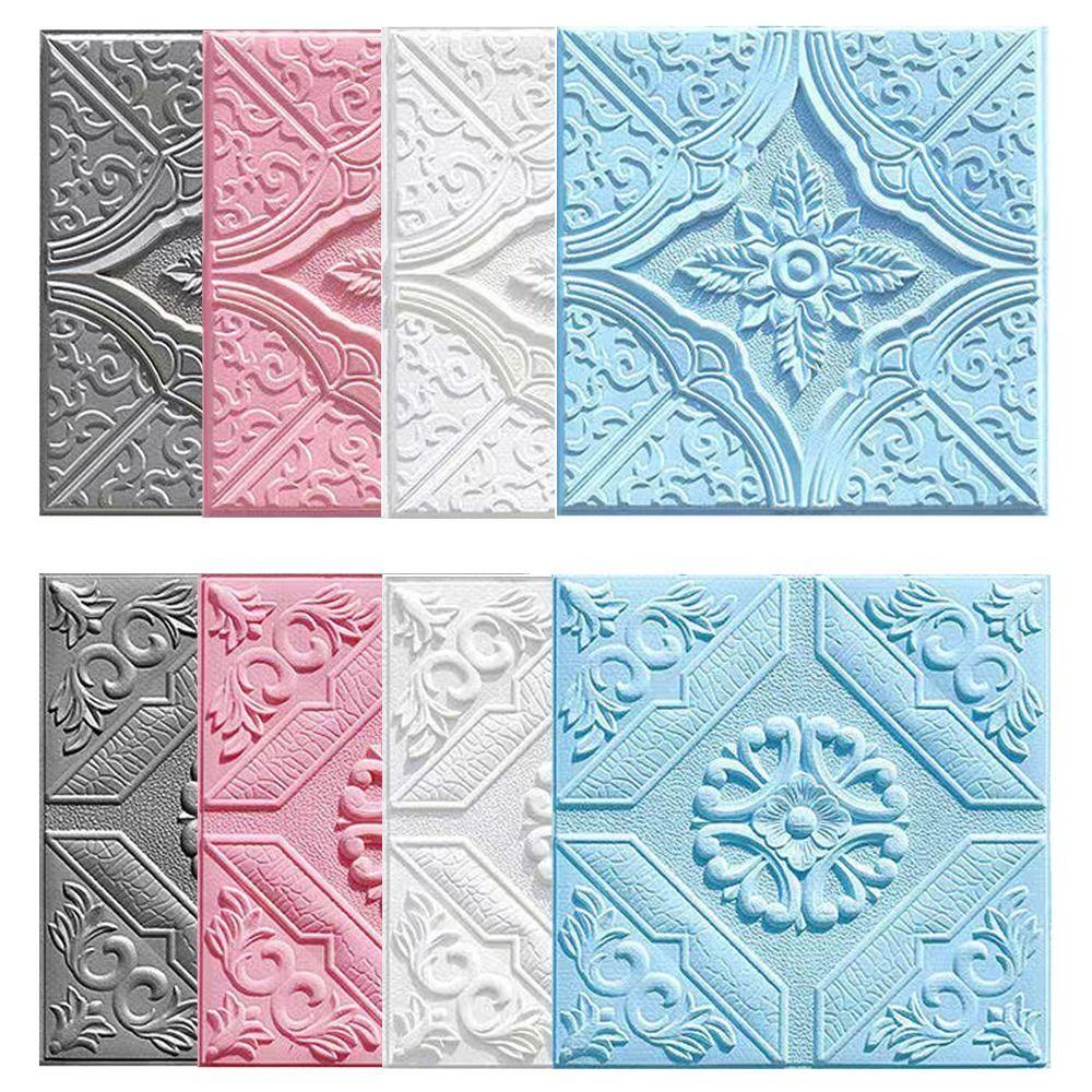 Звукоизоляция стерео наклейки на стену 35*35 см самоклеящиеся обои для гостиной спальни