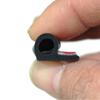 5M Car Auto Door Seal Strip Small P Shape Soundproof Waterproof Durable Rubber