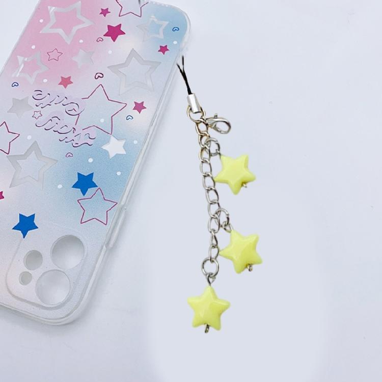 Fashionable Star Phone Pendant Stylish Bag Accessory Cute Bowknot Phone Lanyard