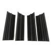 4 PCS 30 * 18 * 18 Cm Acoustic Foam Panels High Density Sound Insulation Fire Retardant Bass Strap Foam for Home Studio