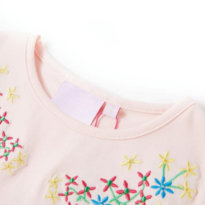 T-shirt pour enfants rose pâle 92/104/116/128/140