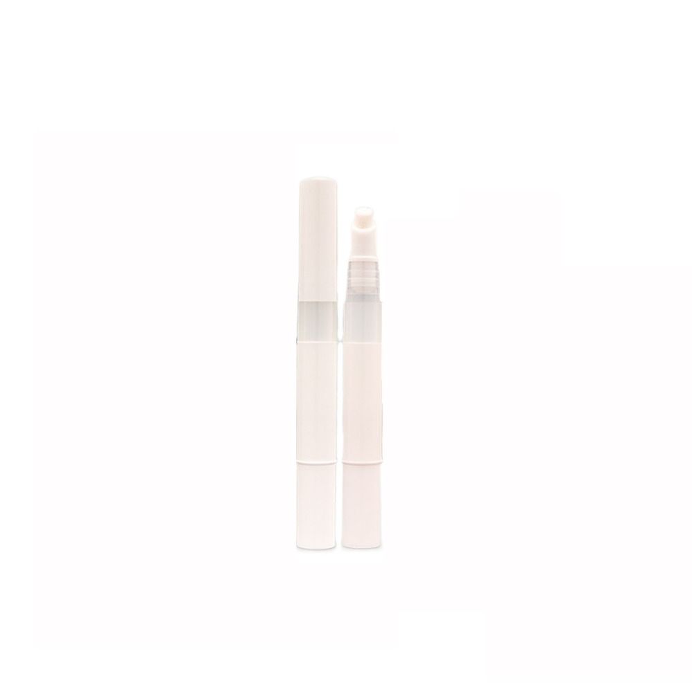 Transparent Nail Oil Pen With Brush 3ML Lip Gloss Tube Cream Cosmetic Container Pen  Outdoor