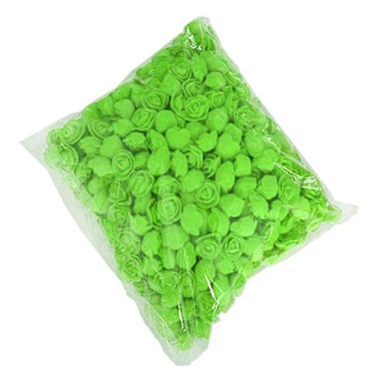 500шт ПЭ пена голова розы искусственный цветок для DIY медведь кукла свадебный дом декор