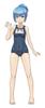 Hasegawa Egg Girls Collection Maiyuki Sara неокрашенный набор из смолы SP499 1/12 № 19 (Школьный купальник)