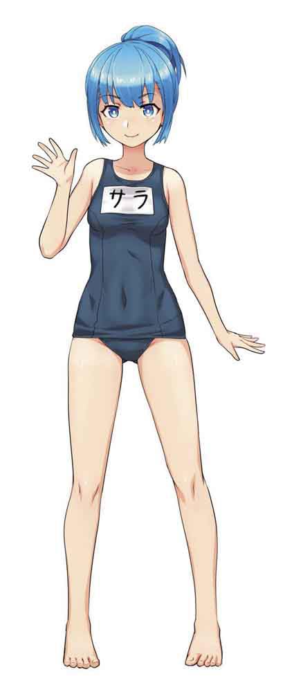 Hasegawa Egg Girls Collection Maiyuki Sara неокрашенный набор из смолы SP499 1/12 № 19 (Школьный купальник)