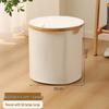 Elegant Foldable Laundry Hamper - Spacious Bathroom Storage Basket