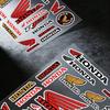 AAAHM1 ДЛЯ HONDA RACING Долговечная Водонепроницаемая Светоотражающая Наклейка Маскировка Царапин Подходит для Мотоцикла Автомобиля Шлема Холодильника Стакана для Воды Декали