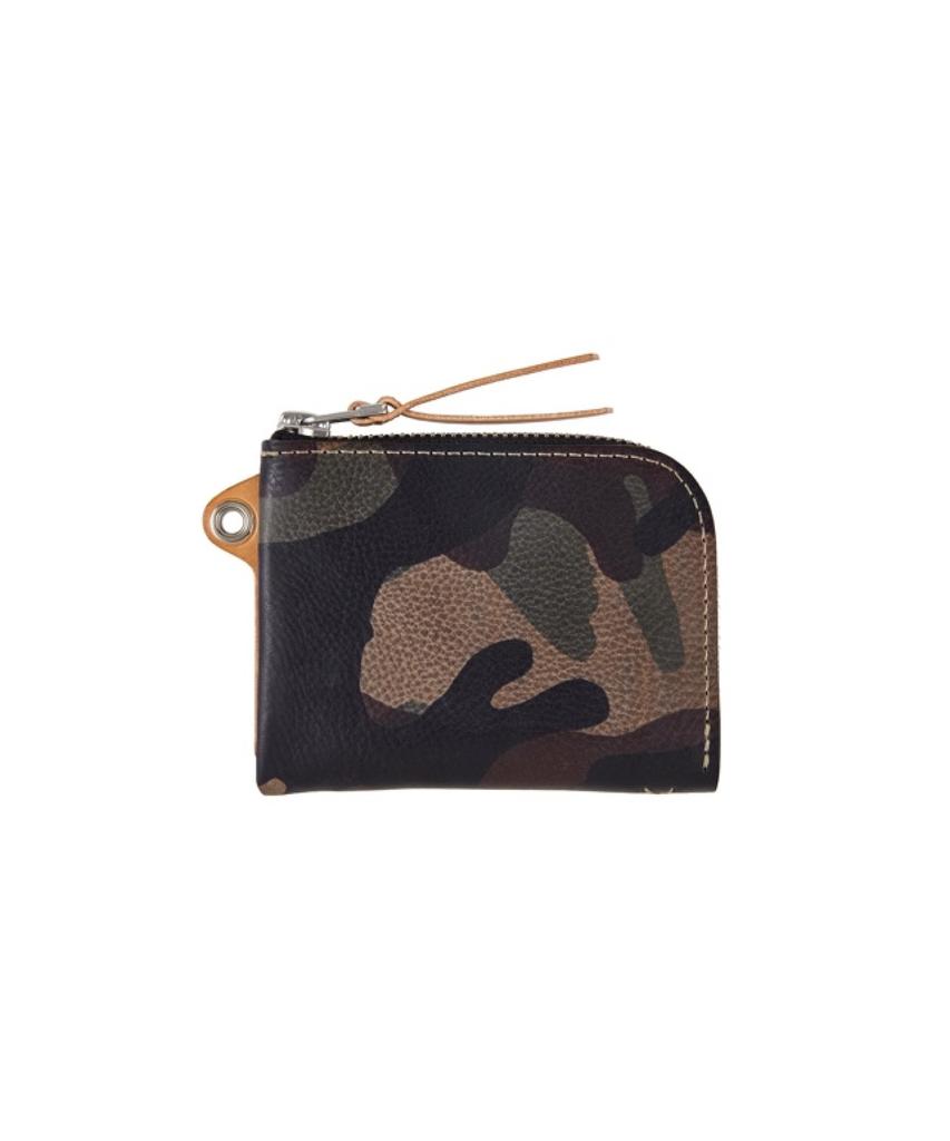 Кошелек из растительной кожи с люверсом-молнией Brassboats (Camo)