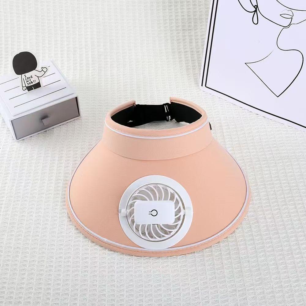 USB Charging Fan Solar Powered Fan Hat Large Brim Sun Protection Hat Wide Brim Sun Hat Outdoor
