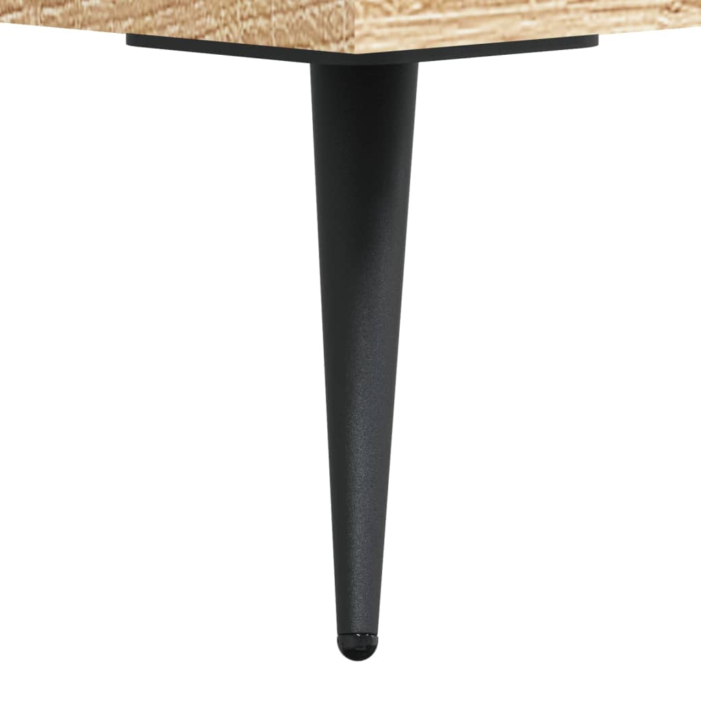 Coffee Table Sonoma Oak 50x50x40 cm Particleboard