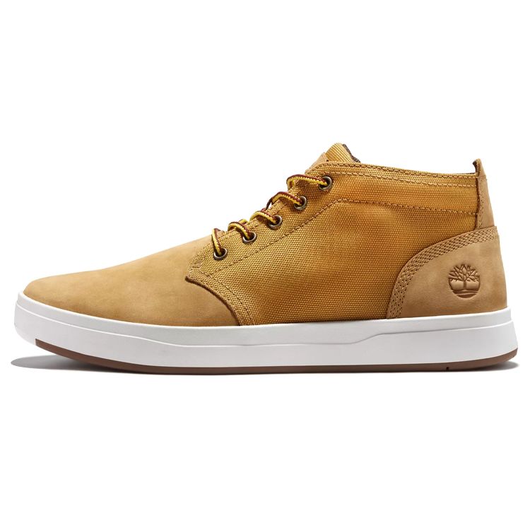 Timberland Davis Square Low Top Breathable Lightweight Comfortable Casual Sneakers Men Sneakers Wheat A1OI3231