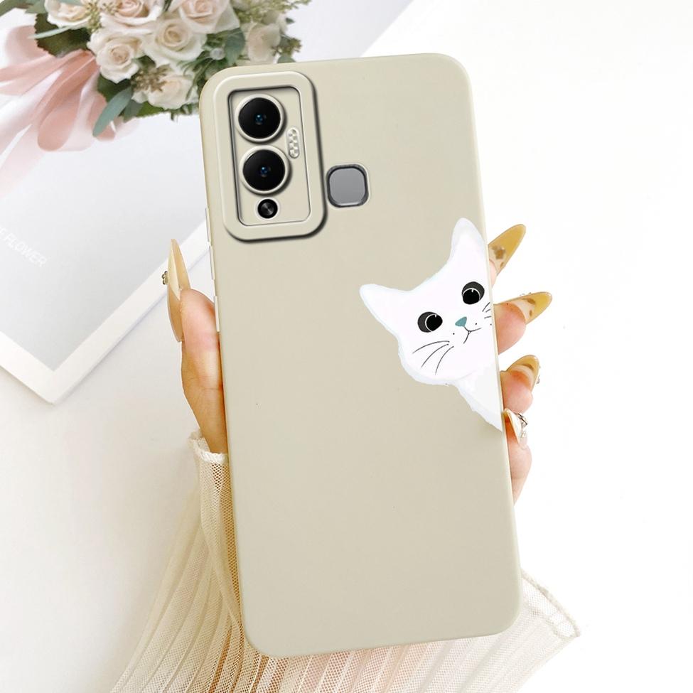 Чехол Для Infinix Hot 12 Play Чехол Модный Мультяшный Милый Забавный Расписной Силиконовый Чехол Для Телефона Для Infinix X6816 X6816C