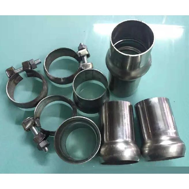 Car Accessories SWIVEL EXHAUST CLAMP SS Joint Universal Muffler Adjustment Adapter Pipe