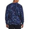 Under Armour Свитшот Project Rock Rival с принтом из флиса Crew, мужские свитшоты Midnight-Deep-Blue 1380119-410